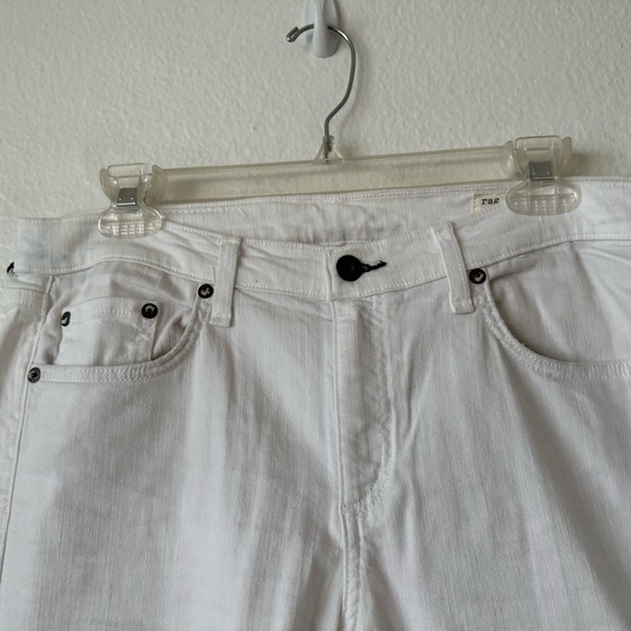 RAG & BONE Dre Capri White Size 30 BNWT - Picture 6 of 11